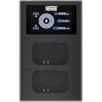 Newell FDL-USB-C dviejų kanalų įkroviklis Sony NP-FW50 akumuliatoriams (NL2545)