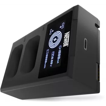 Newell FDL-USB-C dviejų kanalų įkroviklis Sony NP-FW50 akumuliatoriams (NL2545)