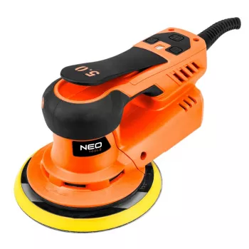 NEO TOOLS 04-721 Atsitiktinės orbitos šlifuoklis 350W bešepetėlis 150 mm
