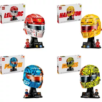 LEGO F1 Helmets rinkinys - PlayStation 4 lenktynių žaidimas su Braking Point istorijos režimu