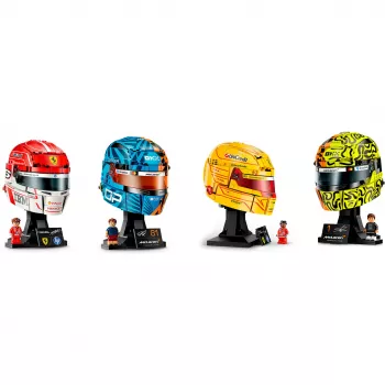 LEGO F1 Helmets rinkinys - PlayStation 4 lenktynių žaidimas su Braking Point istorijos režimu