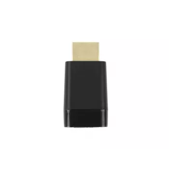 Accura HDMI į VGA adapteris su garsu, vyriškas į moterišką, 1080p, juodas