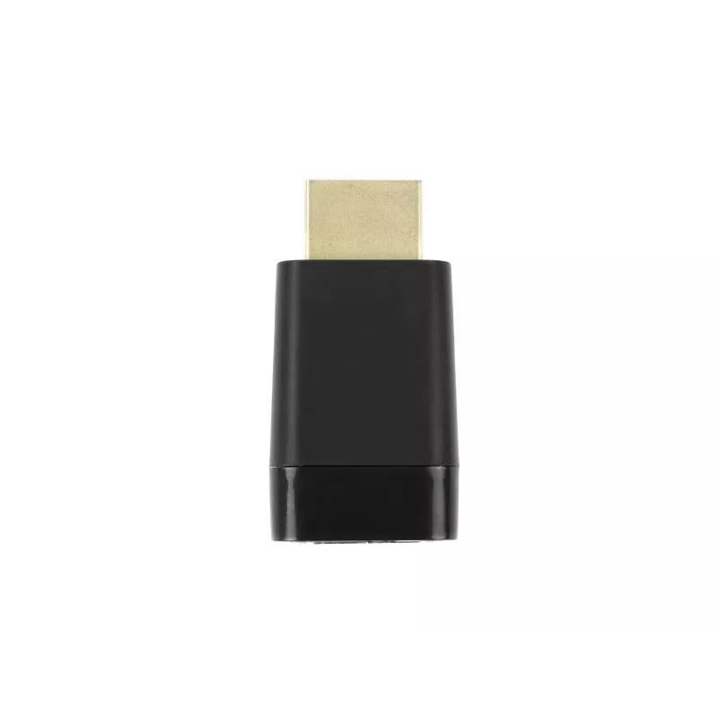 Accura HDMI į VGA adapteris su garsu, vyriškas į moterišką, 1080p, juodas