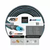 CELLFAST HOBBY ATS 1 sodo žarna 10 m – 1/2 colio 3 sluoksnių Anti-Twist PVC, plyšimo slėgis 20 bar, atspari UV ir dumbliams, žalia/geltona