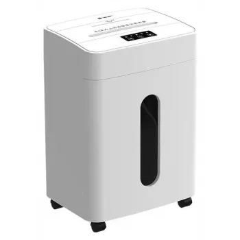 Tracer SilentBlade White kryžminio pjovimo popieriaus smulkintuvas, 10 lapų, P-4, 21 L