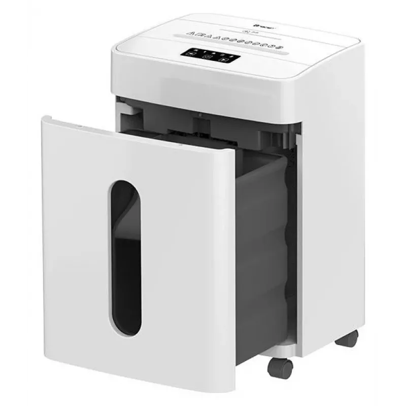 Tracer SilentBlade White kryžminio pjovimo popieriaus smulkintuvas, 10 lapų, P-4, 21 L