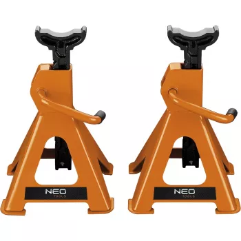 NEO TOOLS 3 tonų automobiliniai domkratai-stovai, 295-415 mm aukštis, pora