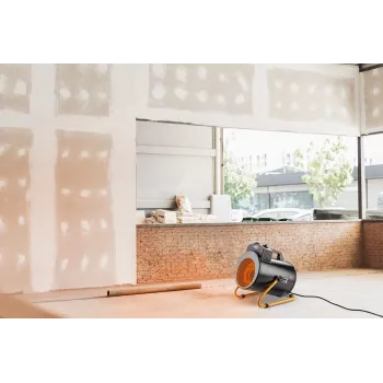 NEO TOOLS 90-069 Pramoninis elektrinis šildytuvas 5kW, reguliuojamas termostatas, IPX4, trifazis 400V