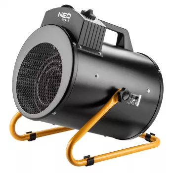 NEO TOOLS 90-069 Pramoninis elektrinis šildytuvas 5kW, reguliuojamas termostatas, IPX4, trifazis 400V