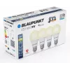 Blaupunkt LED lemputė E27 A60 9W, 900 lm, 2700 K, 4 vnt. (BLAUPUNKT-E27-9W-WW-4)