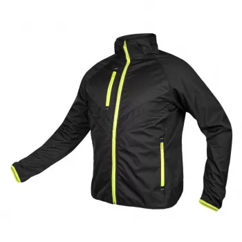 NEO TOOLS Mix&Match Softshell striukė juoda-geltona, S dydis