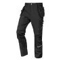 NEO TOOLS Mix&Match darbo kelnės su holster kišenėmis, 4 krypčių tamprumas, Cordura sustiprintos, juodos, S dydis