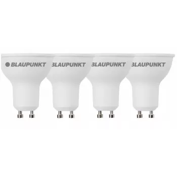 Blaupunkt LED lemputė GU10 5W, 500 lm, 2700 K, 4 vnt. (BLAUPUNKT-GU10-5W-WW-4)