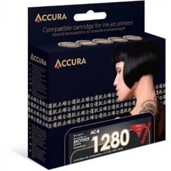 Accura suderinama rausvos spalvos rašalo kasetė Brother LC1280XL/LC1240XL/LC1220XL (didelio našumo)
