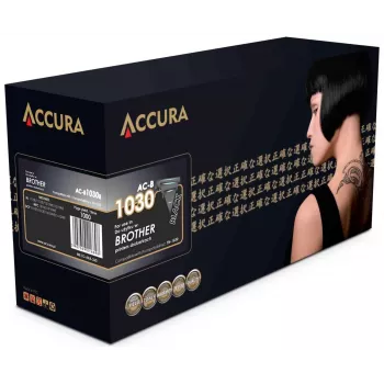 Accura AC-B1030B suderinama kasetė Brother TN-1030, juoda, 1000 puslapių