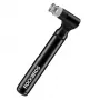 ROCKBROS JG-PB-11 dviračio remonto rinkinys su 120 PSI mini pompa, 16-in-1 daugiafunkciu įrankiu, beklijais lopais, padangų montavimo mentelėmis, laikymo krepšiu - juoda