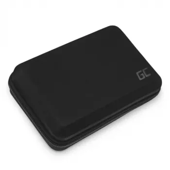 GREENCELL Green Cell GC PowerCase kelioninis aksesuarų organizatorius, juodas