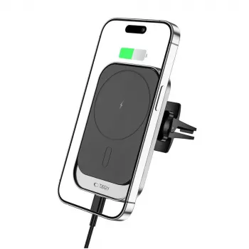 Tech-Protect Magmat MagSafe galinė danga, skirta Samsung Galaxy S24 Ultra - juoda