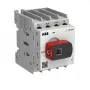 ABB OTOT25G1-4MSN2Plus 25 A 4 polių apkrovos atjungiklis, montuojamas skydelyje, IP65 priekis