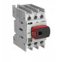 ABB OT Plus OT63G1-3BS63 A apkrovos pertraukiklis, 3 polių, 63 A, 690 V AC, tiesioginė rankena, G1 rėmas