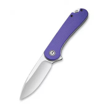 CIVIVI Elementum D2 G10 Violetinis sulankstomas peilis