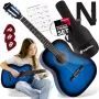 SUPRIMO CG34 BB klasikinė gitara 3/4 dydžio, 36 coliai, mėlynos spalvos