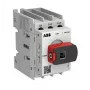 ABB OT Plus OT25G1-3MS25 3 polių galios jungiklis, 25 A, 690 V, priekinis valdymas su tiesiogiai montuojama rankena