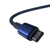 Baseus Tungsten Gold USB-C į USB-C laidas 100W PD 1m mėlynas
