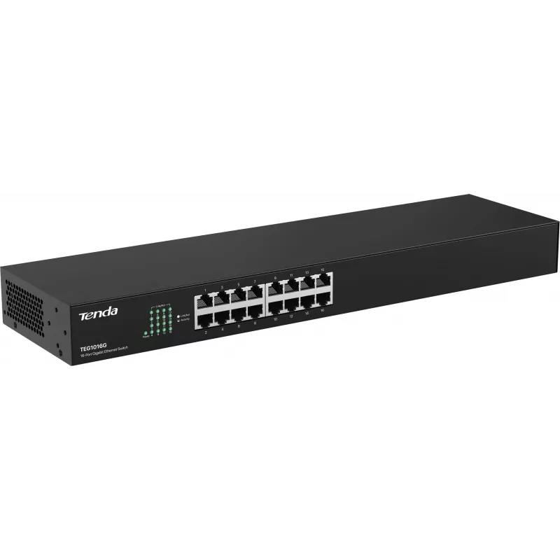 Tenda TEG1016G 16 prievadų Gigabit Ethernet komutatorius