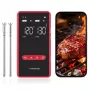 METAPEN Meatmeet X Pro Bluetooth/Wi-Fi mėsos termometras su programėle kepsninei, orkaitei, rūkyklai - juodas