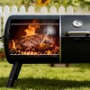 METAPEN Meatmeet X Pro Bluetooth/Wi-Fi mėsos termometras su programėle kepsninei, orkaitei, rūkyklai - juodas