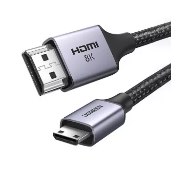 UGREEN HD163 Mini HDMI į HDMI 8K laidas 2m juodas