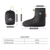 Naturehike Goose Down Ankle Boots NH18S023-T juoda, vidutinio dydžio