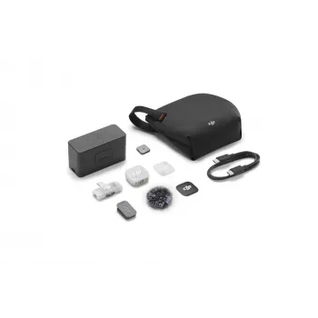 DJI Mic Mini 2 (1 TX + 1 mobilus RX + įkrovimo dėklas)