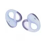 Soundpeats PearlClip Pro atviro tipo belaidės ausinės su Bluetooth 5.3, ENC mikrofonais, IPX4, 32h baterija, violetinės spalvos