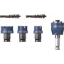 Bosch 2608901963 Progressor for Wood and Metal 7 dalių skylėtųjų pjūklų rinkinys su Power Change Plus adapteriu ir HSS-G grąžtu
