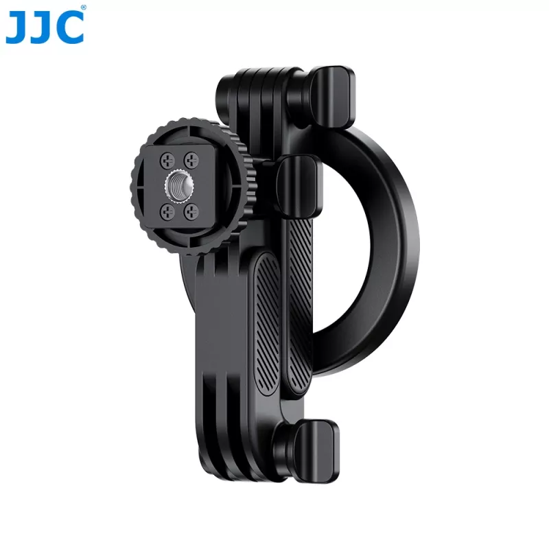 JJC MS-CS1 MagSafe magnetinis laikiklis su 1/4 colio-20 ir GoPro suderinamumu, juodas