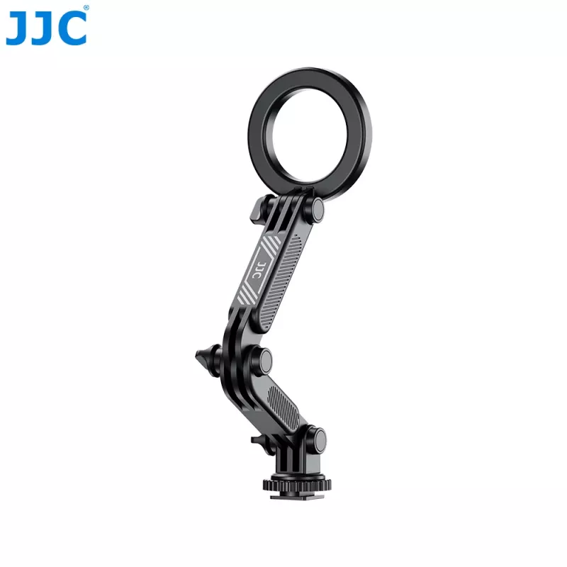 JJC MS-CS1 MagSafe magnetinis laikiklis su 1/4 colio-20 ir GoPro suderinamumu, juodas
