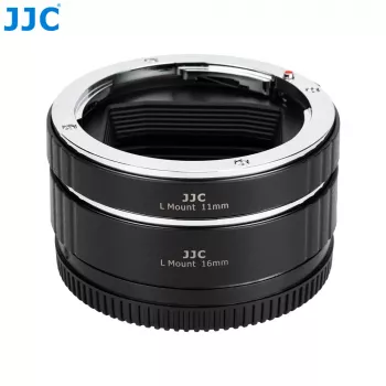 JJC AET-LS(II) makro tarpinis žiedų rinkinys L-Mount autofokusui 10mm ir 16mm