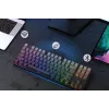 Redragon StarBlade K707SP-RGB-PRO mechaninė žaidimų klaviatūra, raudoni jungikliai, per klavišą RGB, pilno dydžio, laidinė USB, nuimama riešo atrama, juoda