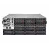 Supermicro CSE-847E2C-R1K23JBOD 4U 44 lizdų JBOD saugyklos korpusas (SAS3/SATA3, 1230W redundantinis, juodas)