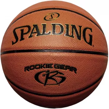 Spalding Rookie Gear 5 dydžio krepšinio kamuolys, rudas, 76950Z, jaunimo treniruočių kamuolys