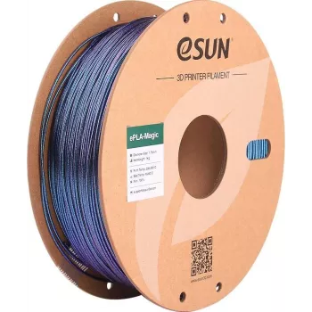 ESUN EPLA-MAGIC 1,75 mm Dark Twinkle Blue 1 kg – patobulintas PLA filamentas su blizgučių efektu