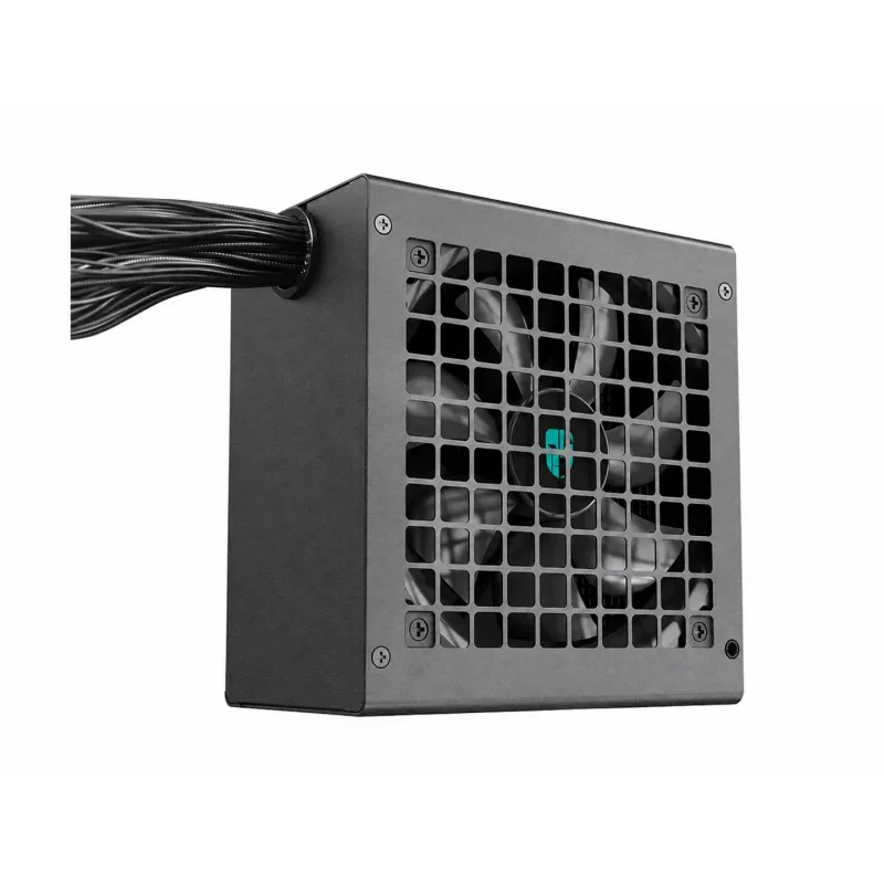Deepcool PF550X 550W 80 PLUS Standard ATX maitinimo blokas, nemodulinis, 120mm hidraulinis guolis ventiliatorius, Active PFC, juodas