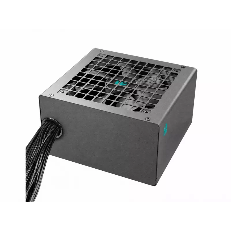 Deepcool PF550X 550W 80 PLUS Standard ATX maitinimo blokas, nemodulinis, 120mm hidraulinis guolis ventiliatorius, Active PFC, juodas