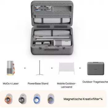 XGIMI MoGo 4 Laser Beamer+ lauko rinkinys - DLP projektorius