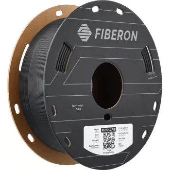 Polymaker Fiberon PA612-CF15 3D spausdintuvo kaitlentė, 1,75 mm, 0,5 kg, juoda