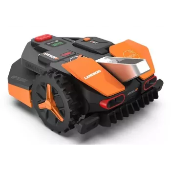 Worx Landroid WR202E robotinė vejapjovė su išmaniąja navigacija, 250 m², Cut-to-Edge, 20-50 mm, Wi-Fi ir Bluetooth, lietaus jutiklis, 20V PowerShare