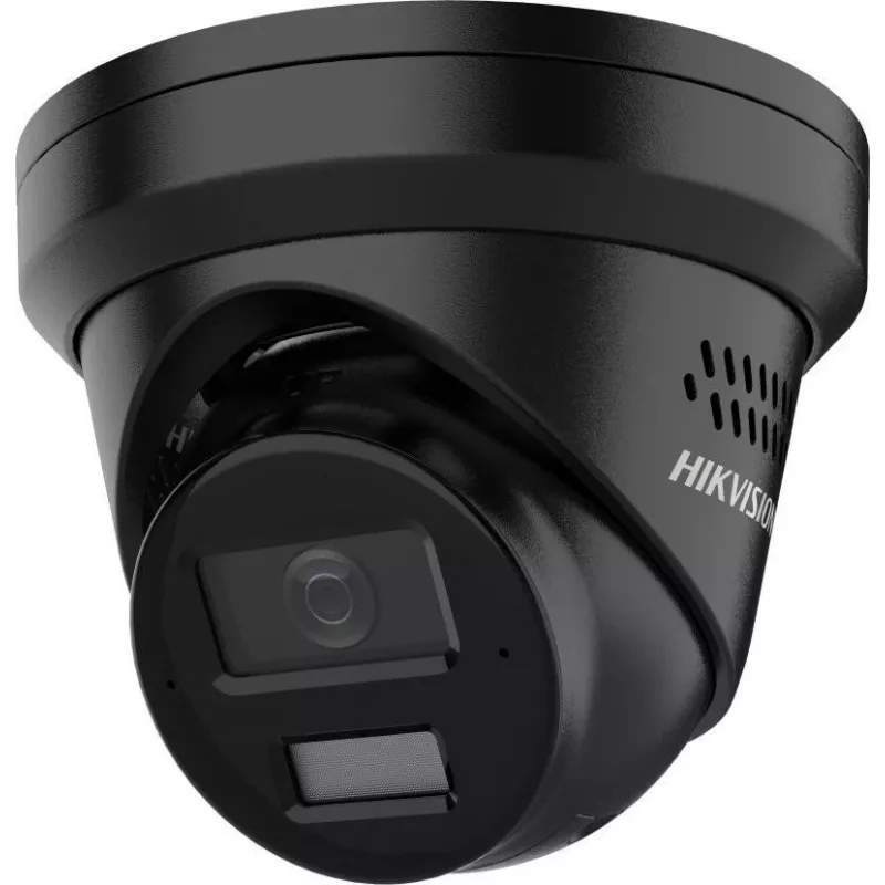 Hikvision DS-2CD2383G2-LI2U/SL 8 MP 4K UHD kupolinė tinklo kamera su AcuSense ir Smart Hybrid Light, 2,8 mm fiksuoto židinio objektyvas, juoda