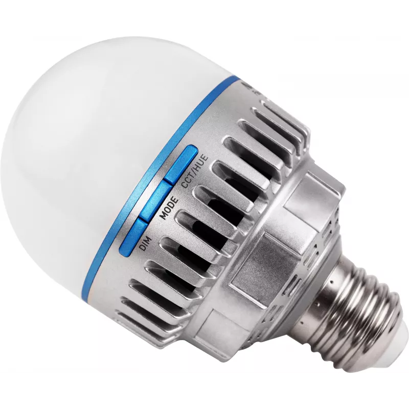 Nanlite PavoBulb 10C RGBWW LED lemputė, 1 šviesos rinkinys (14-1004-1KIT)